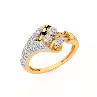 Bennu Round Diamond Engagement Ring