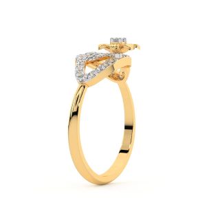 Selma Round Diamond Engagement Ring