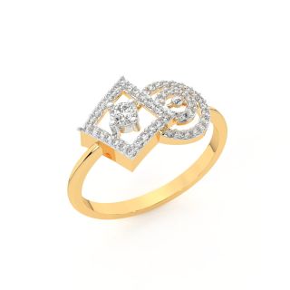 Adara Round Diamond Engagement Ring