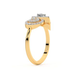 Adara Round Diamond Engagement Ring