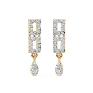 Denita Round Diamond Earrings