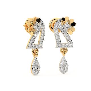 Eder Round Diamond Earrings