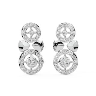 Galice Round Diamond Stud Earrings
