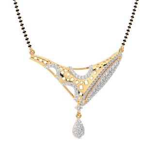 New Diamond Mangalsutra Design