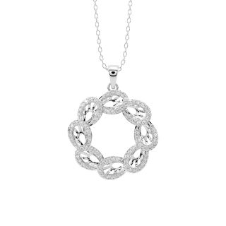 Eman Round Diamond Office Wear Pendant