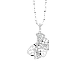 Piran Round Diamond Office Wear Pendant