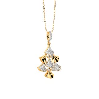 Torey Round Diamond Office Wear Pendant