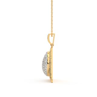 Lee Round Diamond Office Wear Pendant