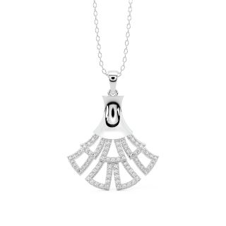 Rian Round Diamond Office Wear Pendant