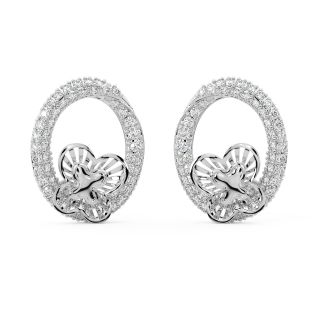 Eny Round Diamond Stud Earrings