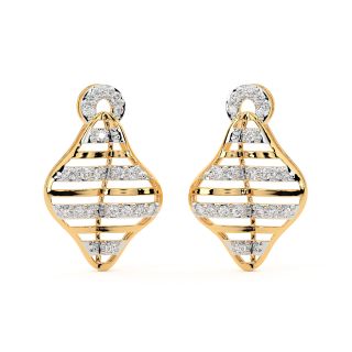 Adrian Round Diamond Stud Earrings