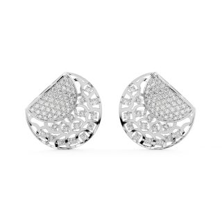 Lenita Round Diamond Stud Earrings