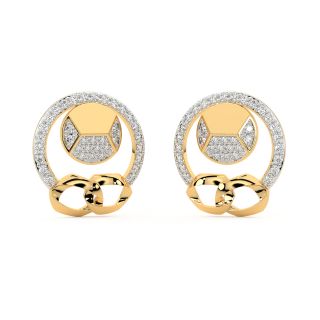Dioramour Earring Yellow Gold and Diamond  DIOR US