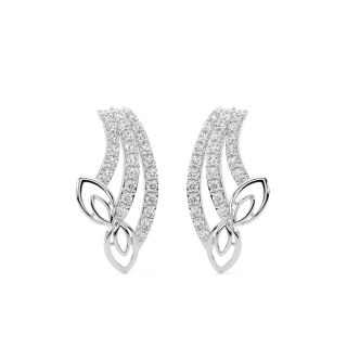 Andrya Round Diamond Stud Earrings