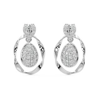 Adelais Round Diamond Stud Earrings