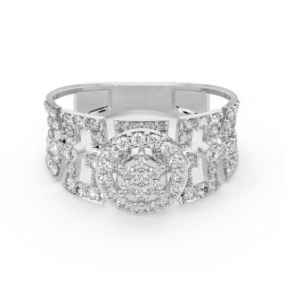 Howard Round Diamond Engagement Ring