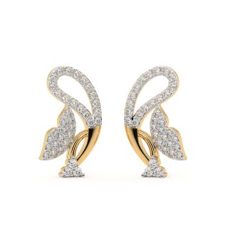 Albion Round Diamond Stud Earrings