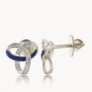 Forever Intertwined Diamond Earrings