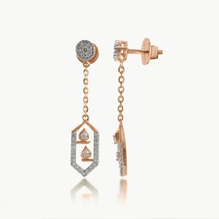 Ethereal Grace Diamond Danglers