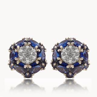 Midnight Majesty Diamond Studs