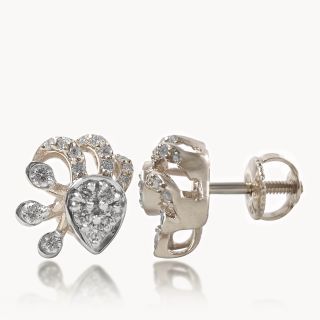 Mystic Flora Diamond Studs