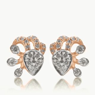 Mystic Flora Diamond Studs
