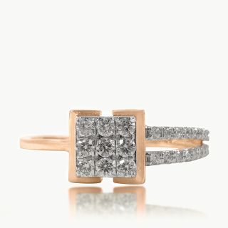 Eternity Frame Diamond Ring