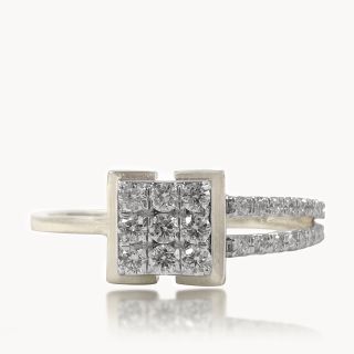 Eternity Frame Diamond Ring