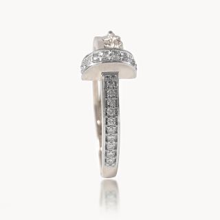 Linear Luxe Diamond Ring