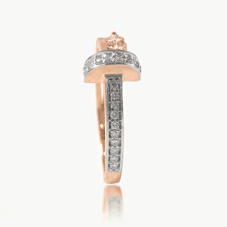 Linear Luxe Diamond Ring