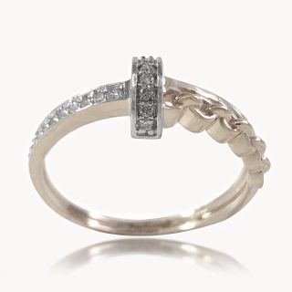 Linear Luxe Diamond Ring