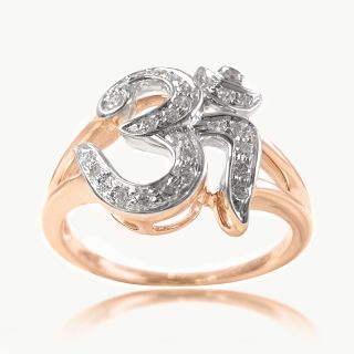 Namah Om Diamond Ring