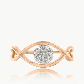 Oval Aura Diamond Ring