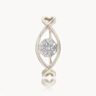 Oval Aura Diamond Ring