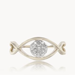 Oval Aura Diamond Ring