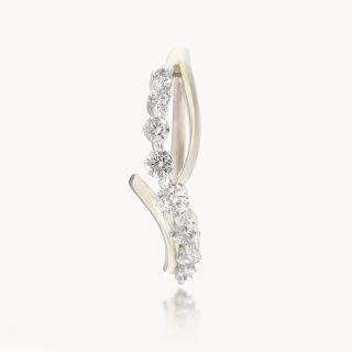 Eterna Wave Diamond Engagement Ring