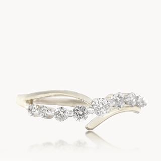 Eterna Wave Diamond Engagement Ring