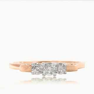 Three Wishes Diamond Ring