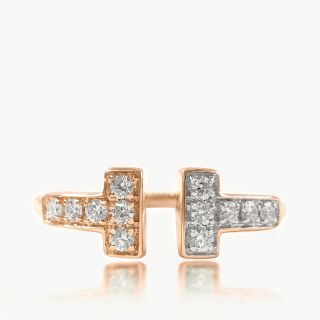 Parallel Gate Diamond Ring