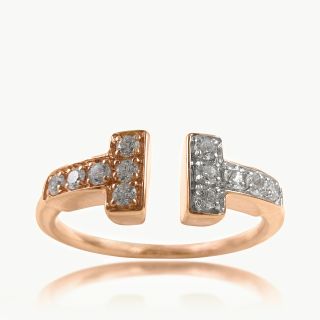 Parallel Gate Diamond Ring