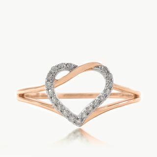 Infinite Heartbeat Diamond Ring