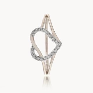 Infinite Heartbeat Diamond Ring