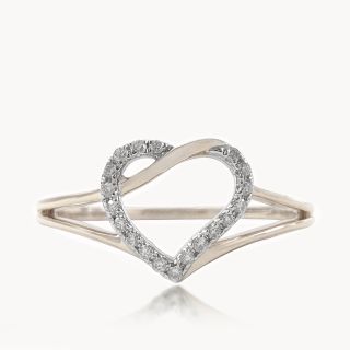 Infinite Heartbeat Diamond Ring