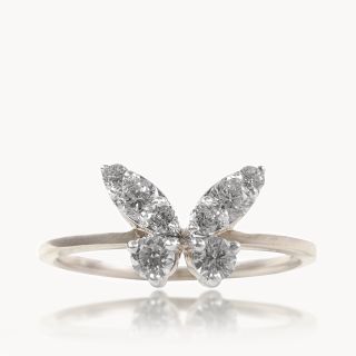 Little Butterfly Diamond Ring