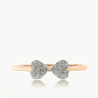 Soulmate Heart Diamond Ring