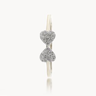 Soulmate Heart Diamond Ring