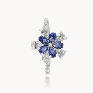 Blue Heirloom Engagement Ring
