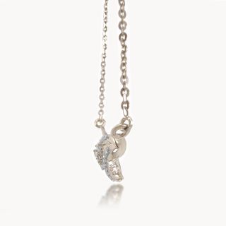 Celestial's curve Diamond Mini-Necklace