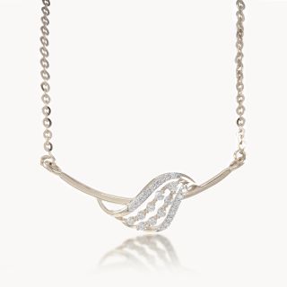 Celestial's curve Diamond Mini-Necklace