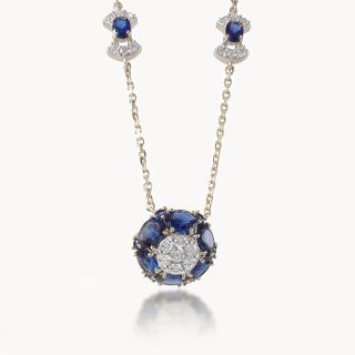 Midnight Majesty Diamond Necklace